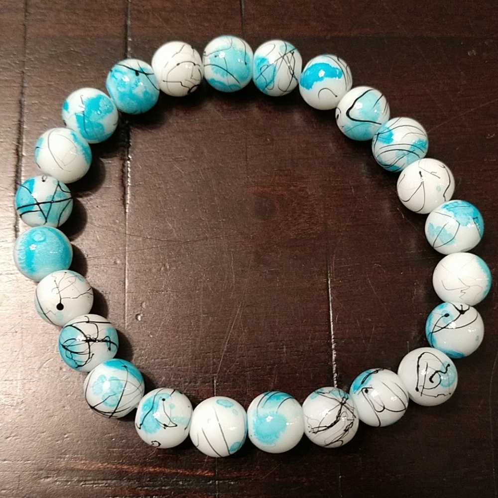 ♦️4 for $20♦️ Handmade Glass Beaded Bracelet
